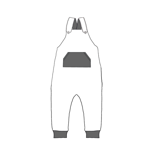 Riley Dungarees - Oh Sew Sign