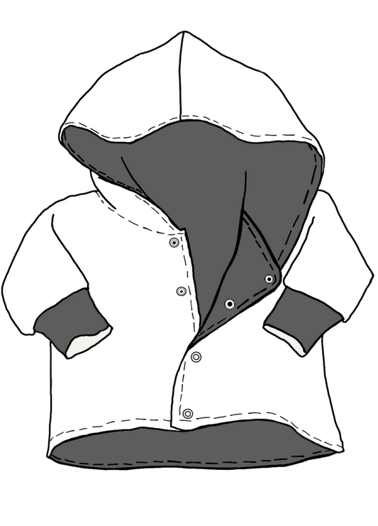 Jack Reversible Hooded Cardigan - Oh Sew Christmas '26