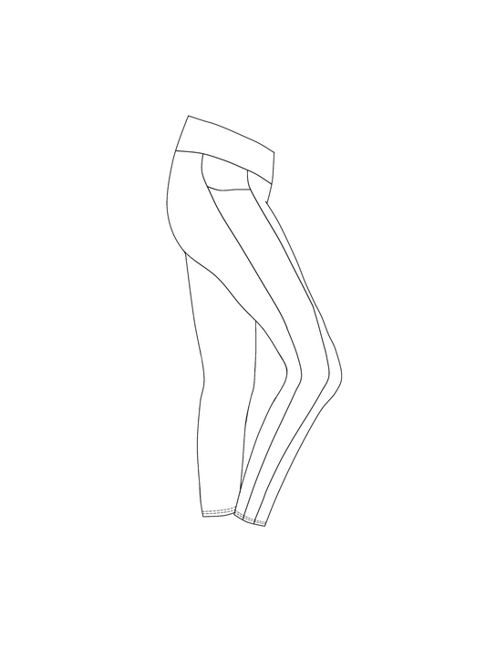 Dawn Adult Athletic Leggings - Oh Sew Christmas '26