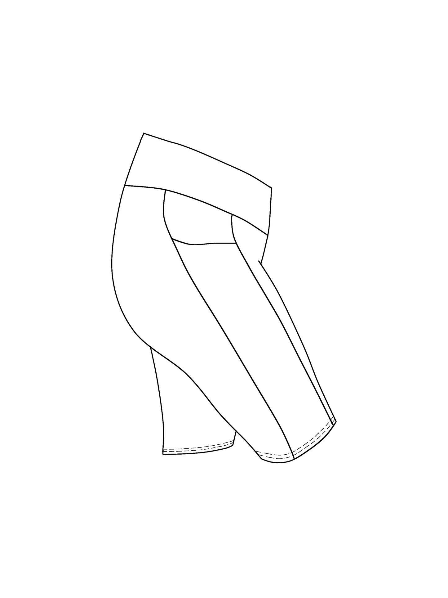 Sam Adult Cycle Shorts - Oh Sew Spring Garden