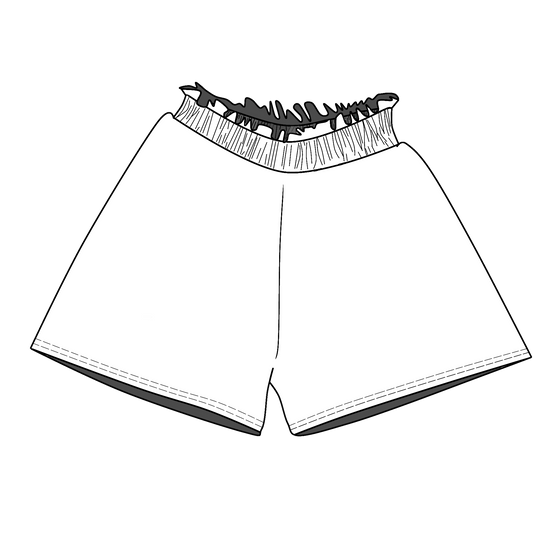 Lani Paperbag Shorts | Oh Sew Christmas '26
