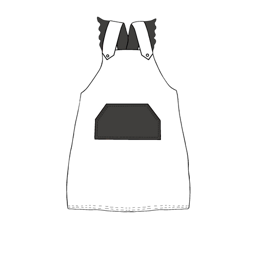 Millie Dungaree Dress | Handmade Kids' Dress | Oh Sew Christmas '26