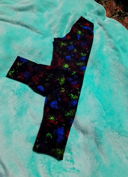 3-4Y Isaac Leggings - Splatter