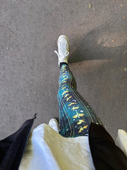 Dawn Adult Athletic Leggings - Oh Sew Christmas '26