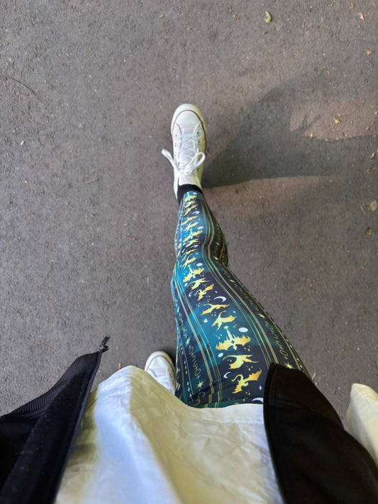 Dawn Adult Athletic Leggings - Oh Sew Christmas '26