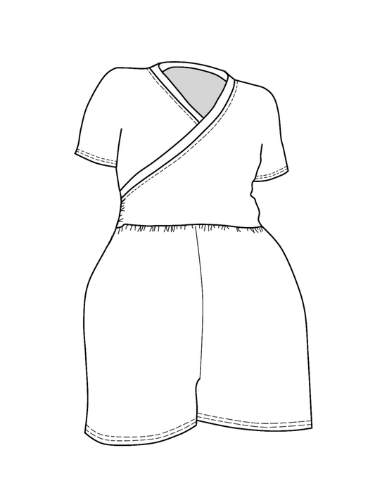 Lara Adult Playsuit - Oh Sew Summer TESTER